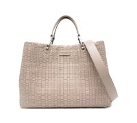 Emporio Armani - MyEA Medium Shopping Bag - Femme - Sacs - Beige - Taille: ONE Size