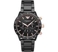 Emporio Armani Orologio Uomo Mario Ceramica Nero Cronografo Quarzo Ar70002 - Default Title Incolore
