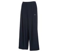 Emporio Armani Pantalon de survêtement en Viscose et Polaire pour Femme, Marine, M