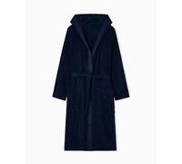 Emporio Armani Peignoir éponge pour homme Bleu XL, bleu, XL