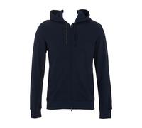 Emporio Armani Piquet Hoodie Sweatshirt Capuche, Bleu, L Homme