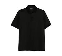 Emporio Armani - Polo en coton Lyocell - Homme - Tops - Noir - Taille: S