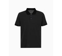 EMPORIO ARMANI Polo Homme Broderie Logo Beachwear Noir M, Noir, M