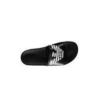 Emporio Armani pour des Hommes Logo Sliders, Noir, 44 EU
