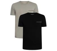 Emporio Armani Pour des hommes Lot de 2 t-shirts Lounge Crew, Multicolore