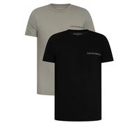 Emporio Armani Pour des hommes Lot de 2 T-shirts Lounge, Multicolore