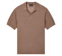 Emporio Armani - Pull à Col Polo - Homme - Tops - Brun - Taille: M