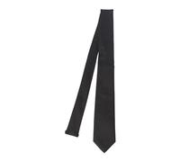 Emporio Armani - Pure Silk Monogram Jacquard Tie - Homme - Accessoires - Noir - Taille: ONE Size