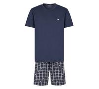 Emporio Armani Pyjama court bleu / blanc, Taille S