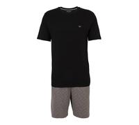 EMPORIO ARMANI T-Shirt à Motif pour Homme + Short Pyjama Noir L