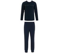 Emporio Armani Pyjama long bleu marine, Taille XL