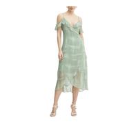 Emporio Armani - Robe portefeuille - Femme - Robes - Vert - Taille: 40 FR