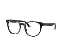 Emporio Armani - Round Lunettes de soleil - unisex - Accessoires - Noir - Taille: 52 MM