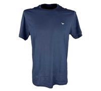 EMPORIO ARMANI Round-Neck T-Shirt, Armani Blu, L Homme