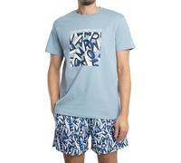 EMPORIO ARMANI Round-Neck T-Shirt, Ashley Print Letteri, M Homme
