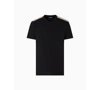 EMPORIO ARMANI S/Sleeve T-Shirt, Noir, Medium pour Hommes