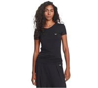 EMPORIO ARMANI S/Sleeve V Neck T-Shirt, Noir, XL Femme
