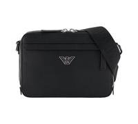 Emporio Armani - Sac pochette noir avec aigle Saffiano - Homme - Sacs - Noir - Taille: ONE Size