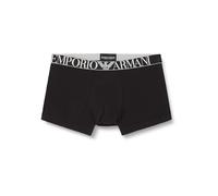 Emporio Armani Shiny Logoband 3-Pack Trunk Les Troncs, Nero/Nero/Nero, L pour des Hommes