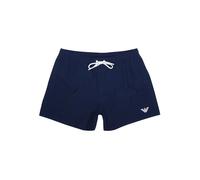 Emporio Armani Shorts de bain bleu foncé / blanc, Taille S