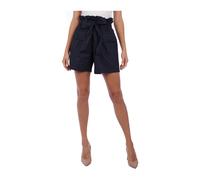 Emporio Armani - Shorts Décontractés Modernes à Taille Haute - Femme - Shorts - Bleu - Taille: 44 FR