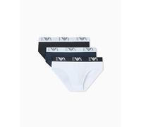 Emporio Armani Slips pour hommes Blanc/Bleu/Noir Taille L