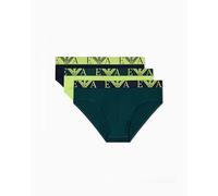 Emporio Armani Slips pour Hommes, Bleu, XL