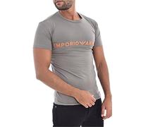 Emporio Armani Sous-vêtements Megalogo, T-Shirt, Uomo, Grigio (étain), S