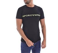 Emporio Armani Sous-vêtements Megalogo, T-Shirt, Uomo, Nero (Black F51), XL