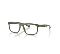 Emporio Armani - Square Optical Frame - unisex - Accessoires - Vert - Taille: 53 MM