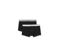 Emporio Armani Stretch Cotton Endurance 2-Pack-Trunk, Black/Black, M (Lot de 2) Homme