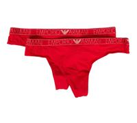 EMPORIO ARMANI string femme 2 pièces string visible élastique en coton article 1