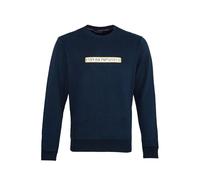Emporio Armani Sweat-shirt bleu marine / jaune / blanc, Taille XL