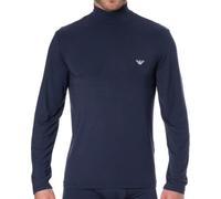 Emporio Armani Sweatshirt Soft Modal Bleu Marine Marine S