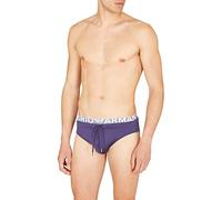 Emporio Armani Swimwear Ruban Logo pour Homme - Taille 48, Eclipse