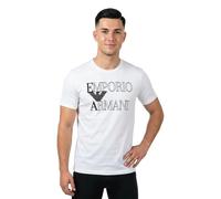 Emporio Armani T-shirt à col rond Em000574_af20434 – Logo audacieux – Blanc Taille L