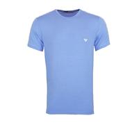 Emporio Armani T-Shirt bleu clair / blanc, Taille XL