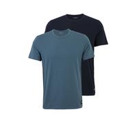 Emporio Armani T-Shirt bleu cyan / bleu foncé, Taille M