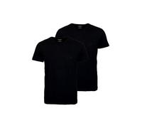 Emporio Armani T-Shirt 'Doppelpack' noir, Taille S