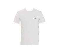 Emporio Armani T-Shirt Homme Col Rond Coton Essential Blanc XXL Ajusté, Blanc, XXL