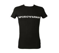Emporio Armani T-Shirt Megalogo pour Homme, Noir, XL