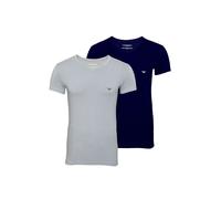 Emporio Armani T-Shirt marine / gris / blanc, Taille M