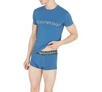 Emporio Armani T- Shirt Megalogo, Octanium, M Homme