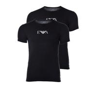 Emporio Armani T-Shirt noir / blanc, Taille M