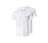 Emporio Armani Lot de 2 t-Shirts pour Homme, Blanc/Blanc, XL