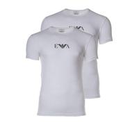 Emporio Armani T-Shirt noir / blanc, Taille XXL