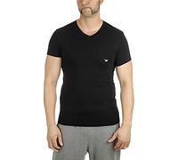 Emporio Armani T-Shirt pour Homme avec Logo emblématique, Blanc 1, L