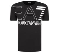Emporio Armani T-shirt pour homme EA7 6GPT11 PJ02Z, manches courtes, col rond, Noir , Medium