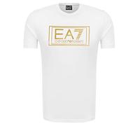 Emporio Armani T-shirt pour homme EA7 6HPT51 PJM9Z, manches courtes, col rond, Blanc, XL