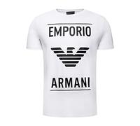 Emporio Armani T-shirt pour homme EA7 6RPT62 PJ03Z, manches courtes, col rond (blanc, M), Blanc, Medium